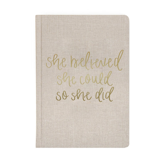 She Believed She Could So She Did Journal