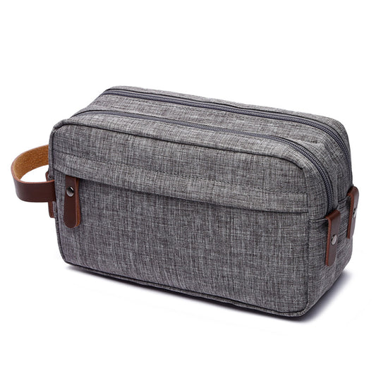 Men's Grey Dopp Kit