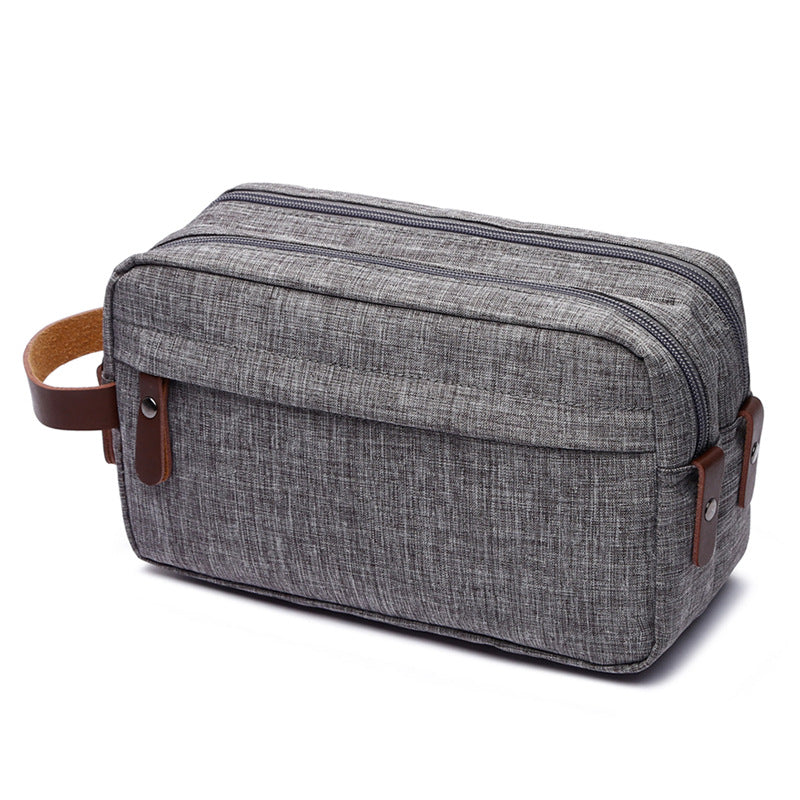 Men's Grey Dopp Kit