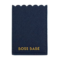 Blue Boss Babe Mobile Money Holder