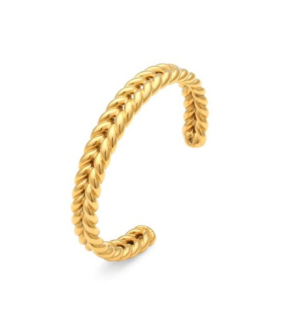 18k Gold Plated Stainless Steel Bracelet